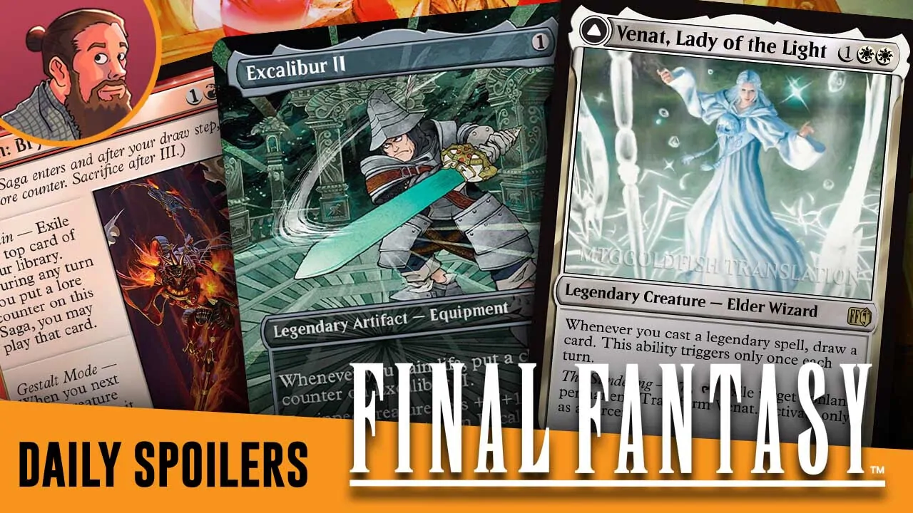 Final Fantasy Spoilers  May 29 | Venat, Hydaelyn, Excalibur II and