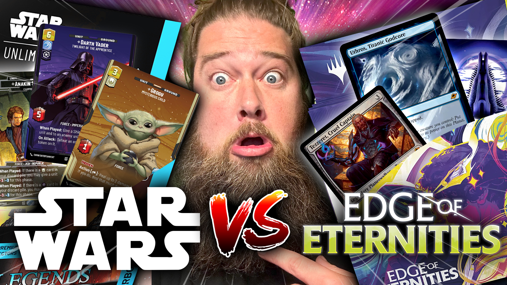 Image for Opening Edge of Eternities vs. Star War Unlimited