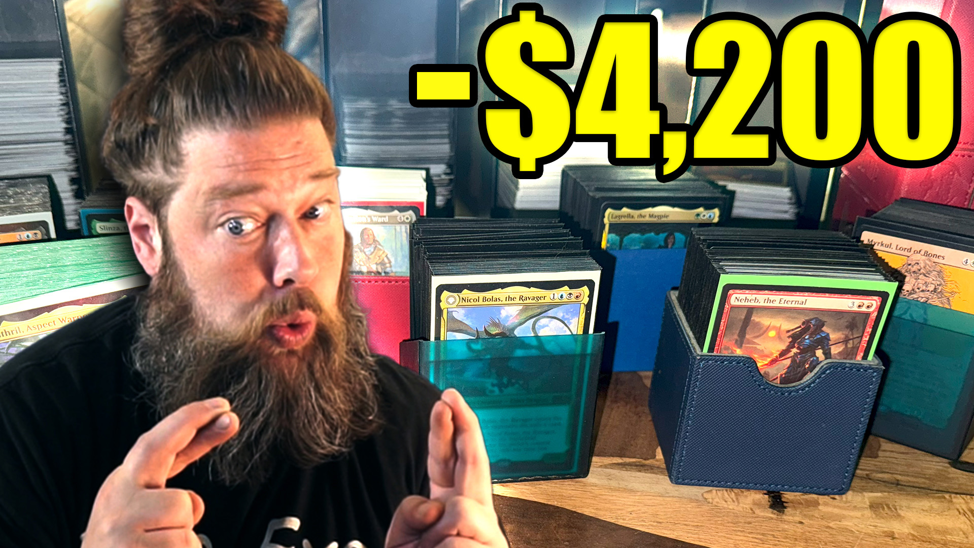 Image for I Spent $4,200 on a Commander Collection from Twitch Chat