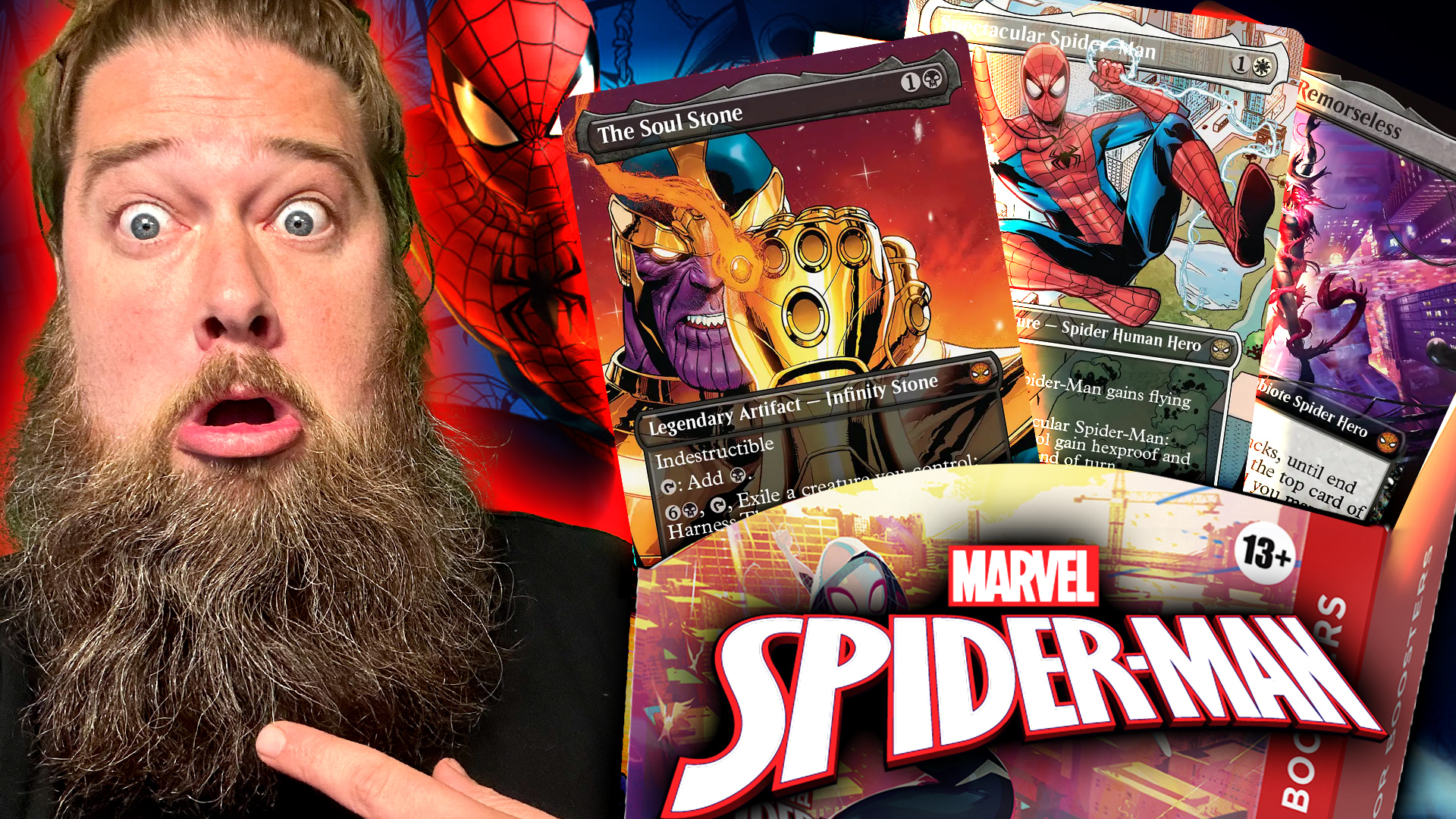 Image for I Opened $4,000 in Spider-man MTG Collector Boosters