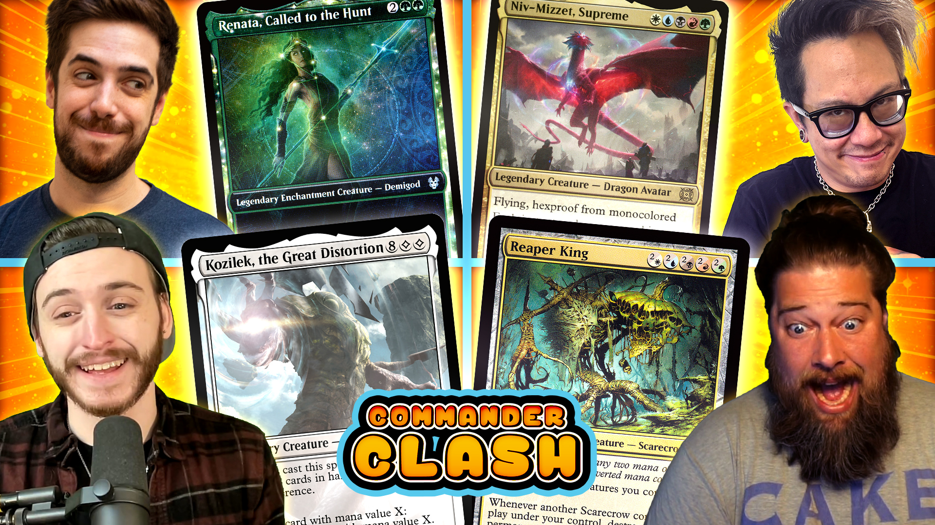 Image for 100% Monocolor vs. 100% Multicolor vs. 100% Colorless vs. 100% Hybrid | Commander Clash S19 E1