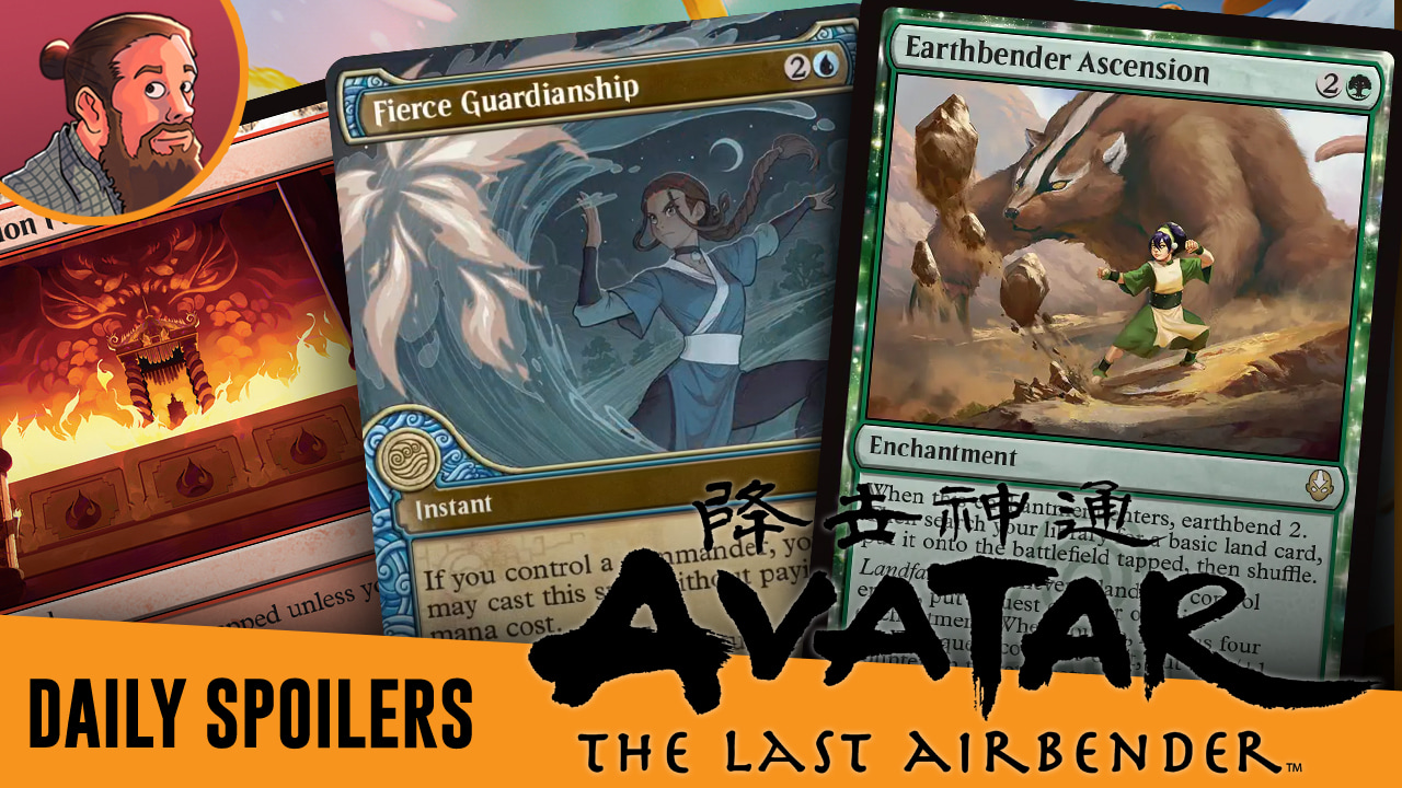 Image for Avatar: The Last Airbender Spoilers — November 4 | Earthbending Ascension, Jumpstart and Commander Bundle!
