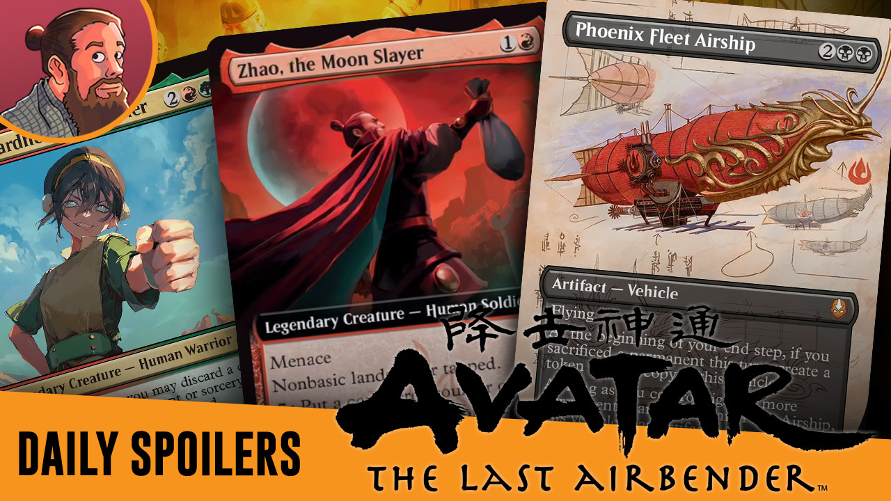 Image for Avatar: The Last Airbender Spoilers — November 5-6 | Mythic Ship, Gruul Toph and Standard-legal Blood Moon Effect!