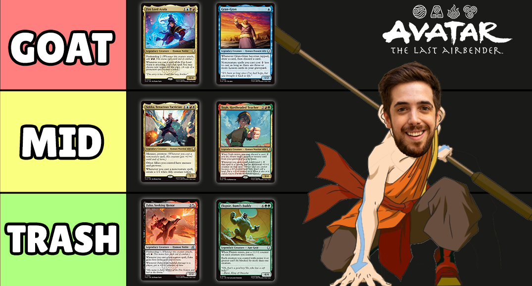 Image for Ranking Every Avatar Commander (Yes, All 112)