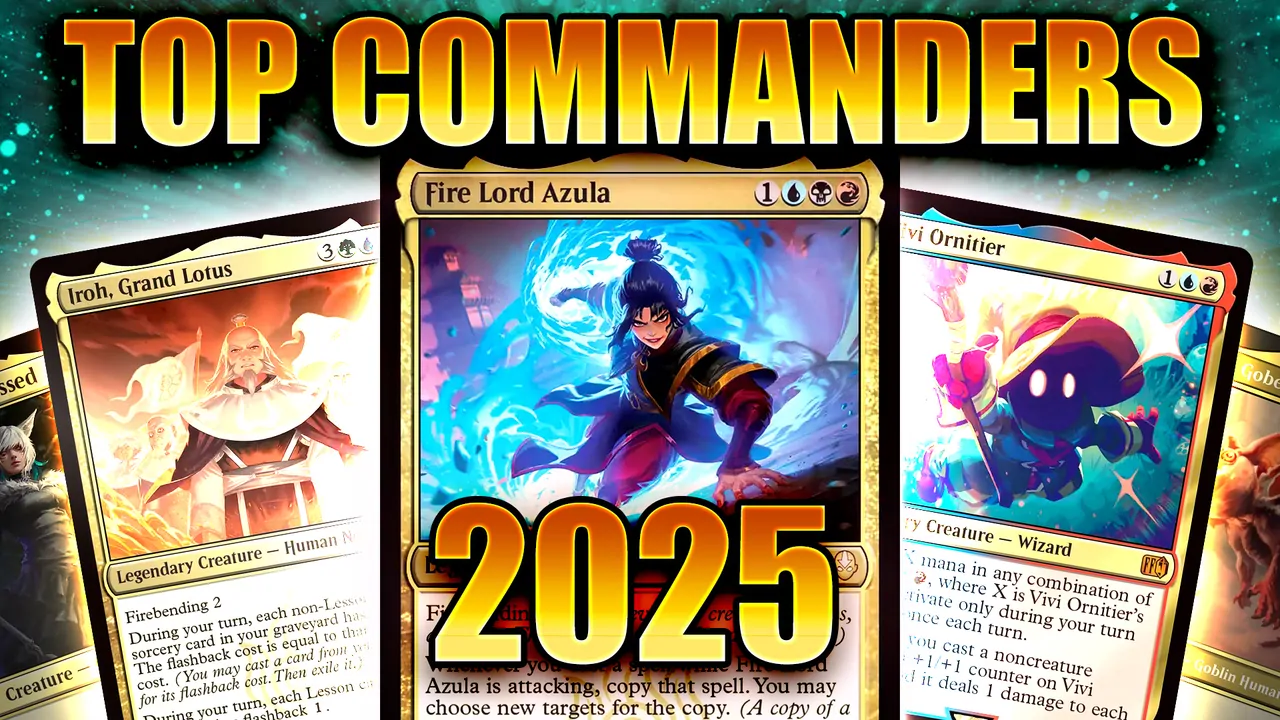 Top 10 Most Powerful Commanders 2025