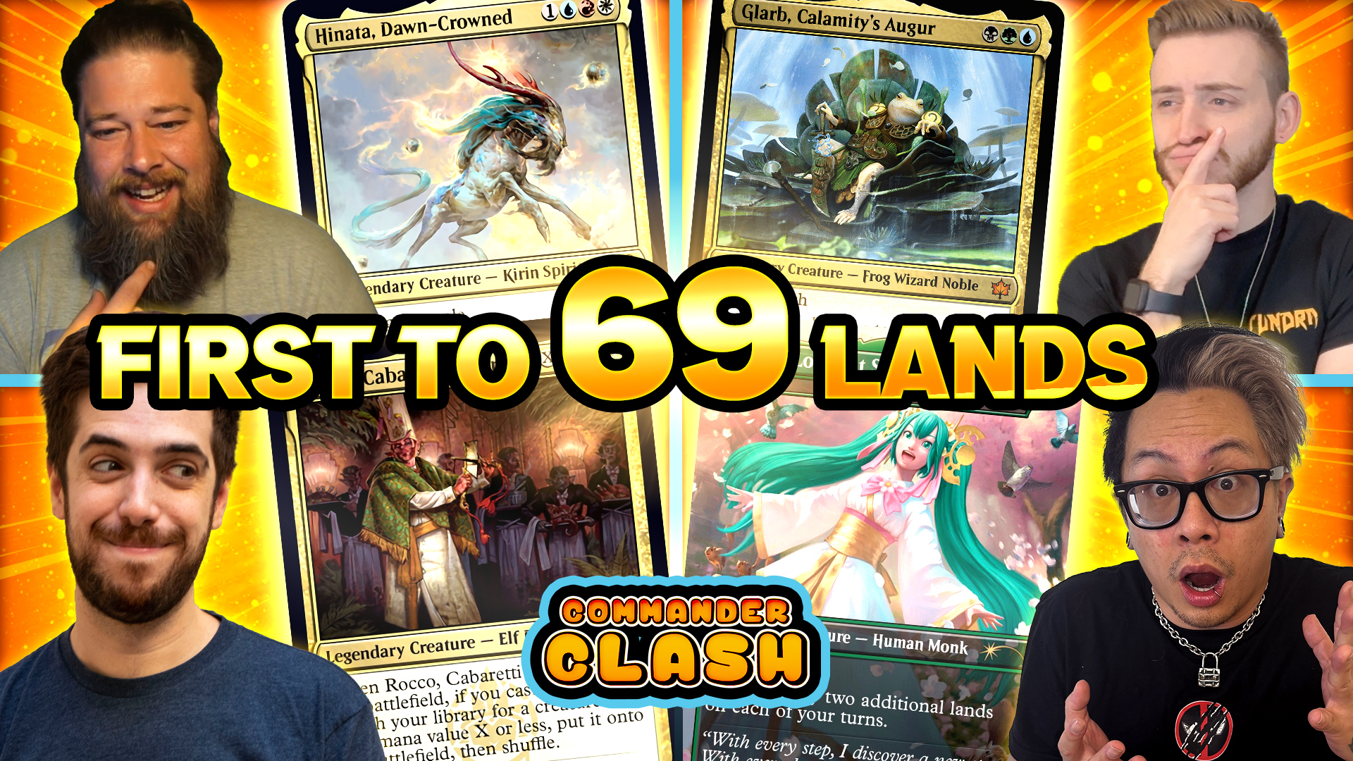 Image for First to 69 Lands Wins! | Commander Clash S19 E9