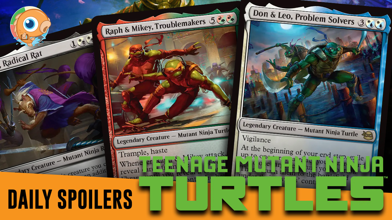 Image for Teenage Mutant Ninja Turtles Spoilers — January 21 | All the Rares and Mythics.
