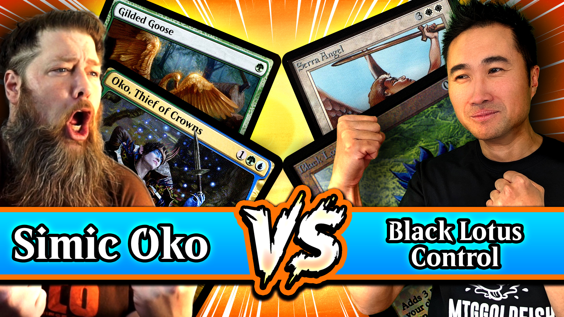 Image for Black Lotus Control (1994) vs. Simic Oko (2019) | Best Standard Deck Ever Top 64