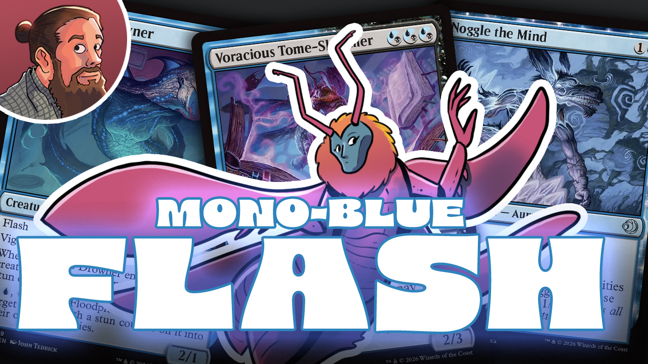 Image for Budget Magic: Eight-Rare ($80) Mono-Blue Flash (Standard)