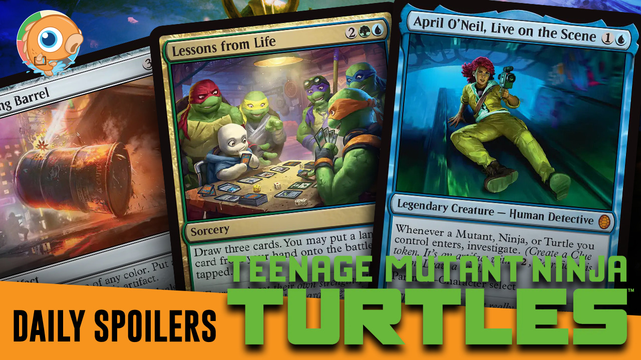Image for Teenage Mutant Ninja Turtles Spoilers — February 18 | Turtle Power Commander Deck!