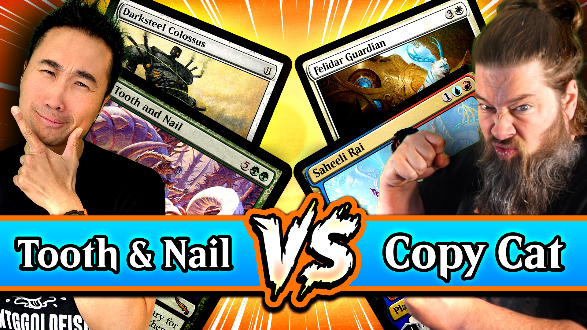 Image for Tooth and Nail (2005) vs. 4C Copy Cat (2017) | Best Standard Deck Ever Top 64