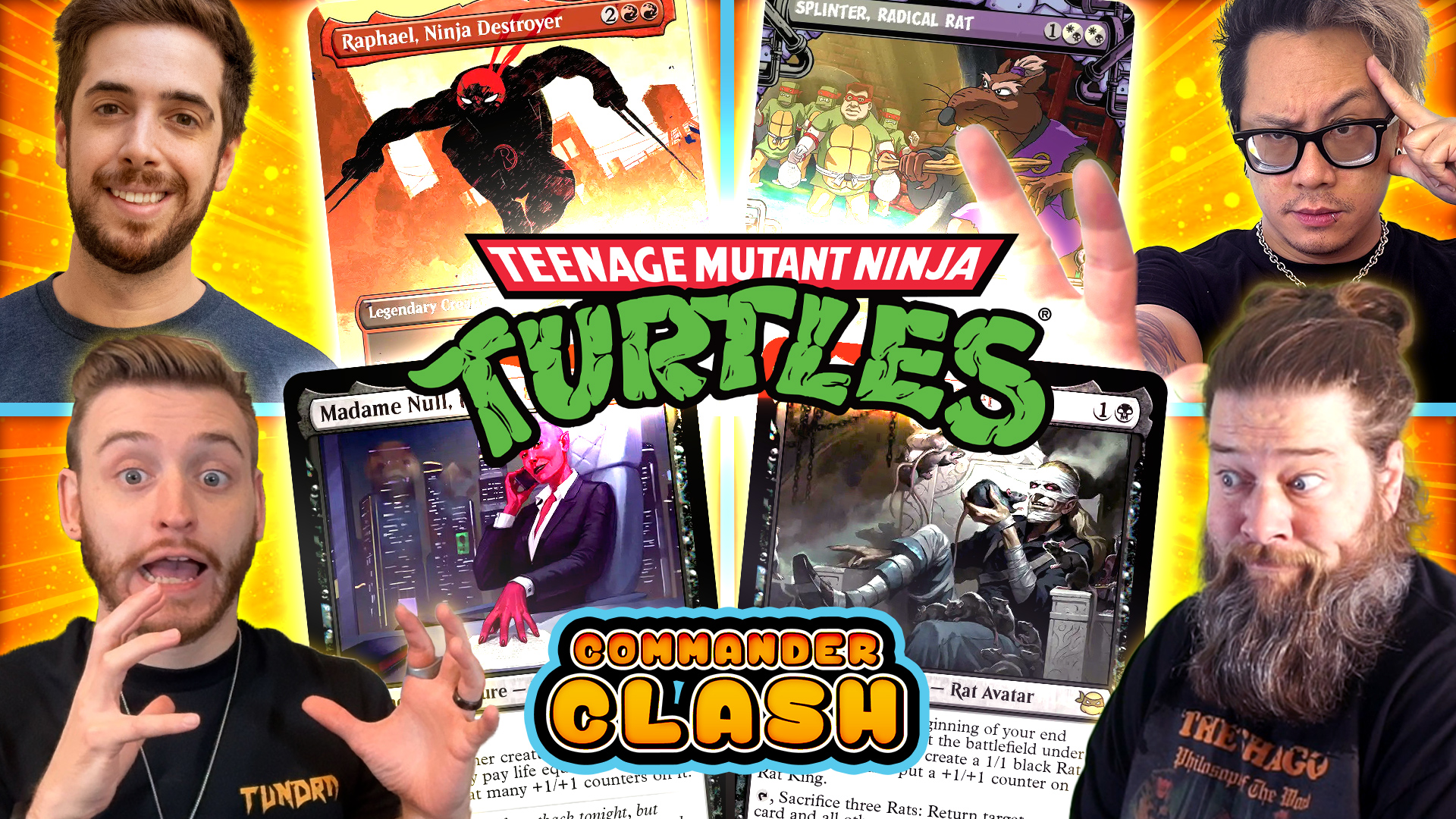 Image for We Play Teenage Mutant Ninja Turtles | Commander Clash S19 E19