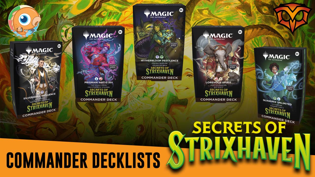 Image for Secrets of Strixhaven Commander Decklists
