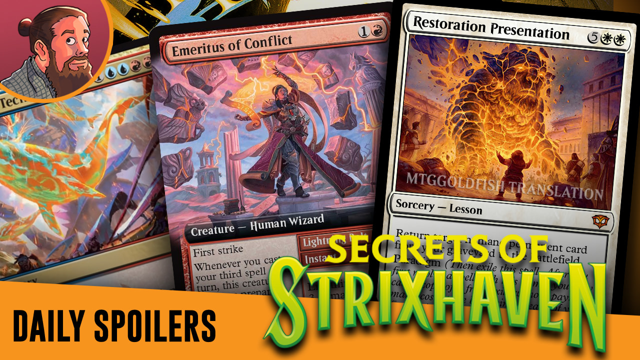 Image for Secrets of Strixhaven Spoilers — April 2-3 | Prismari and Lorehold