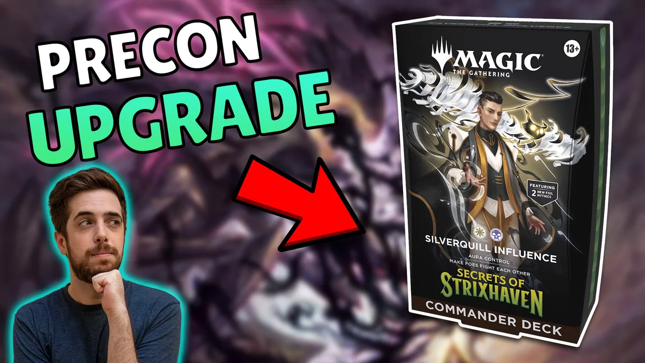 mtg silverquill commander deck SECRETS OF STRIXHAVEN SILVERQUILL INFLUENCE COMMANDER DECK