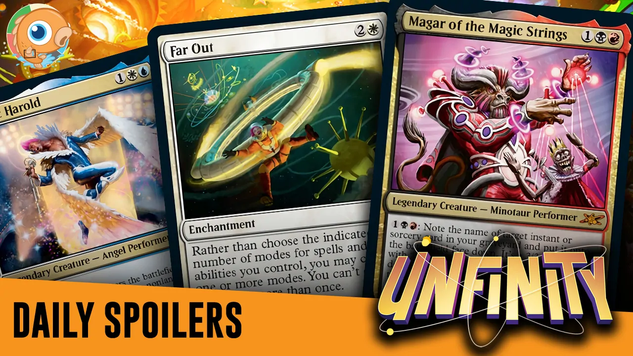 Unfinity Spoilers — July 24 Sticker Sheets for Eternal Formats