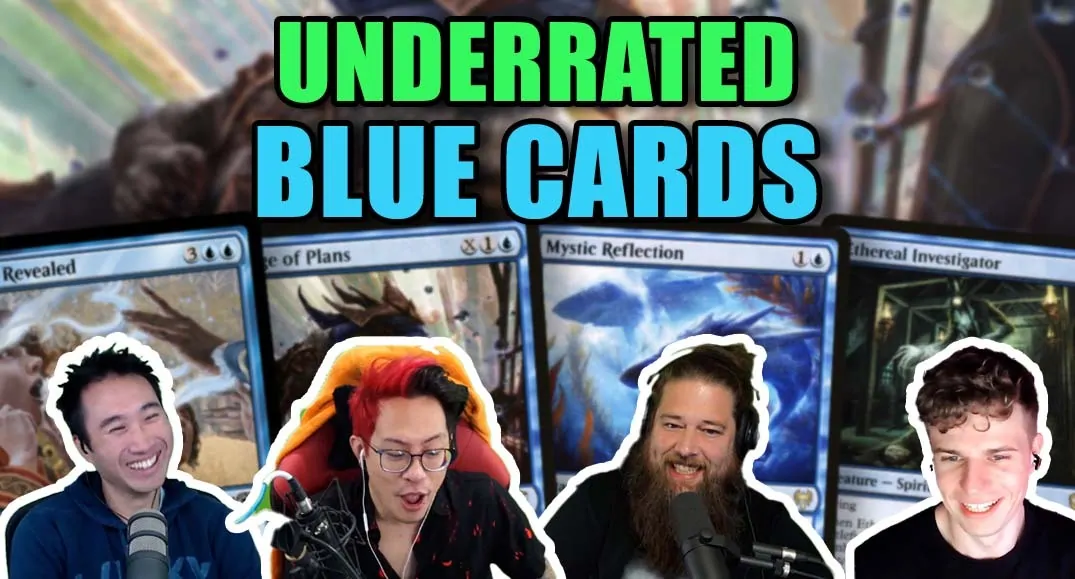 Commander Clash Podcast 105: Underrated Blue Cards Under $1