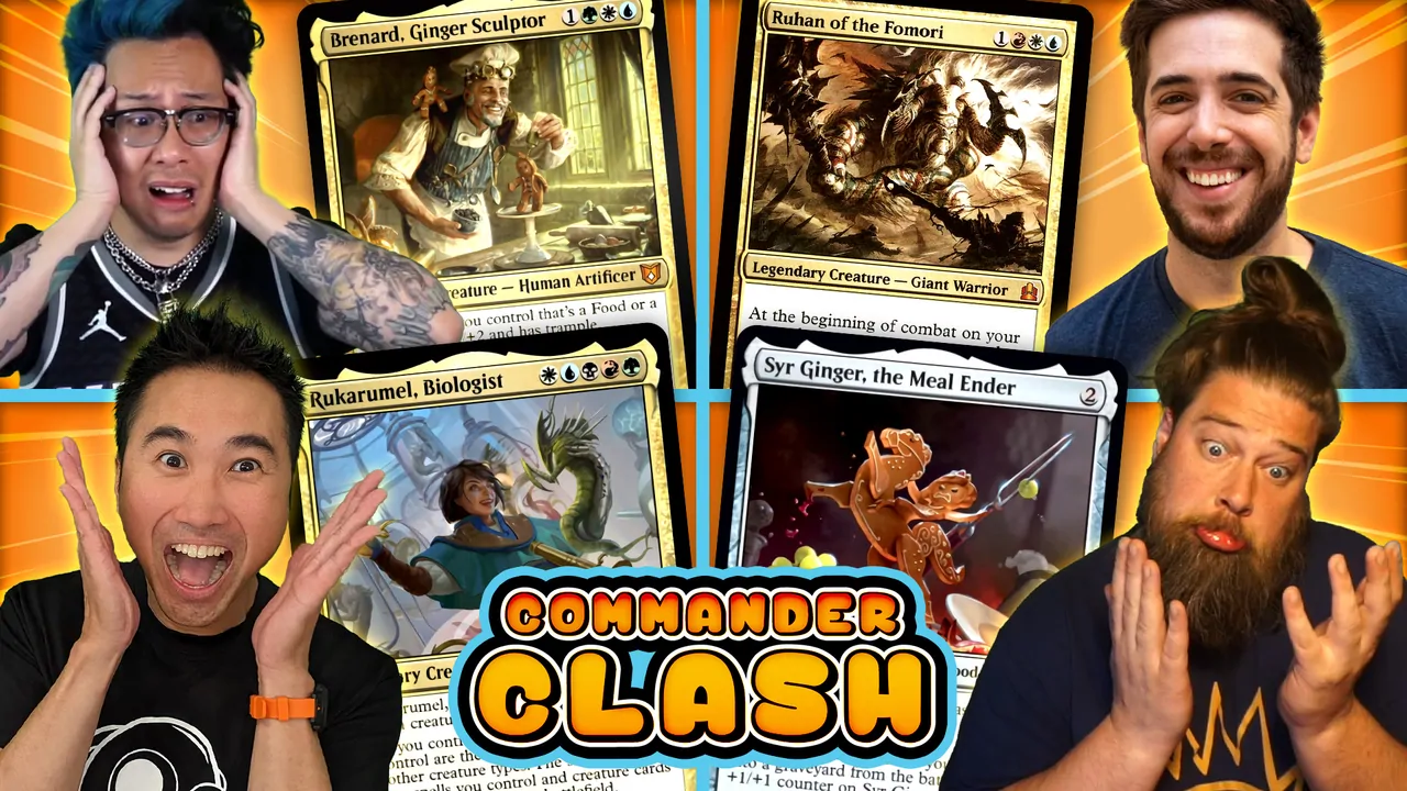 mtg brenard ginger sculptor commander deck Brenard, Ginger Sculptor FOOD GOLEM TOKENS Magic MTG Custom Commander Deck main image 1