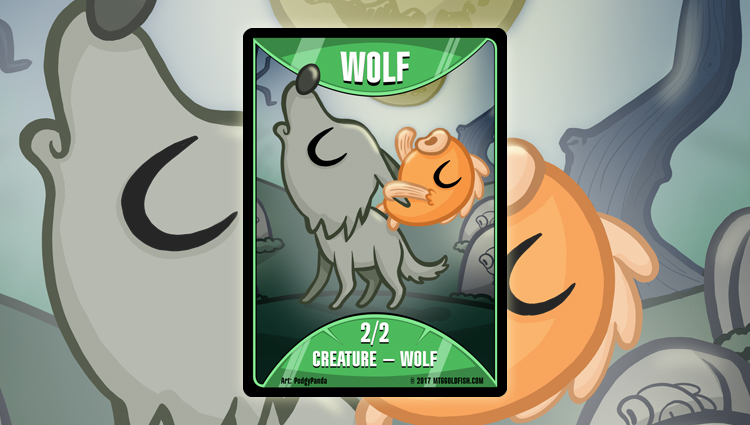 MTGGoldfish Series 2 Tokens: Wolf